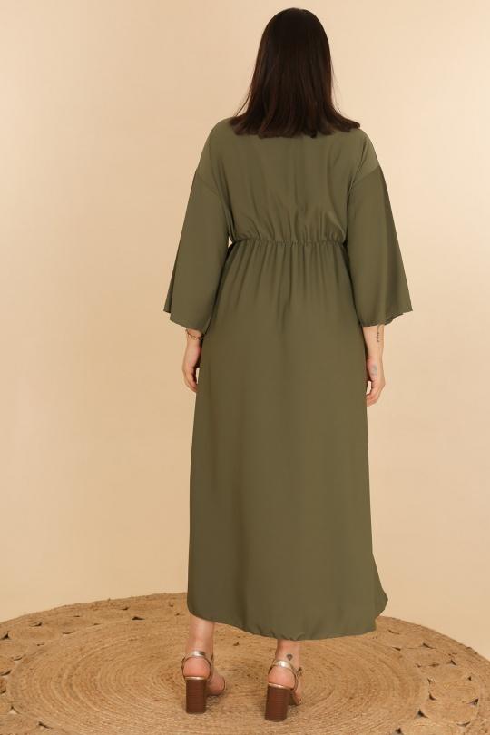 Abaya Femme Kaki J JEANS AB194 Efashion Paris