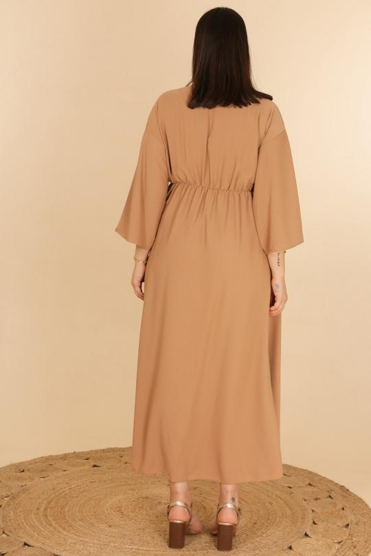 Abaya Femme Kaki J JEANS AB194 Efashion Paris