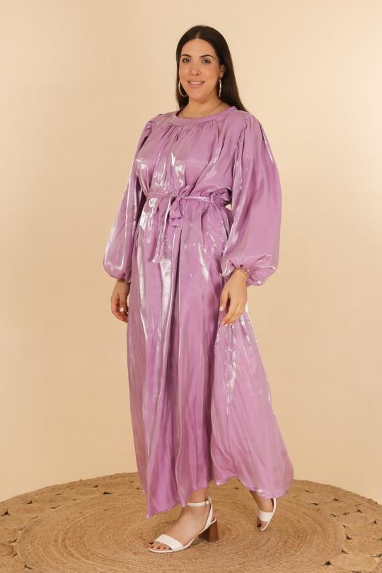 Abaya Femme Violet J JEANS AB195 Efashion Paris