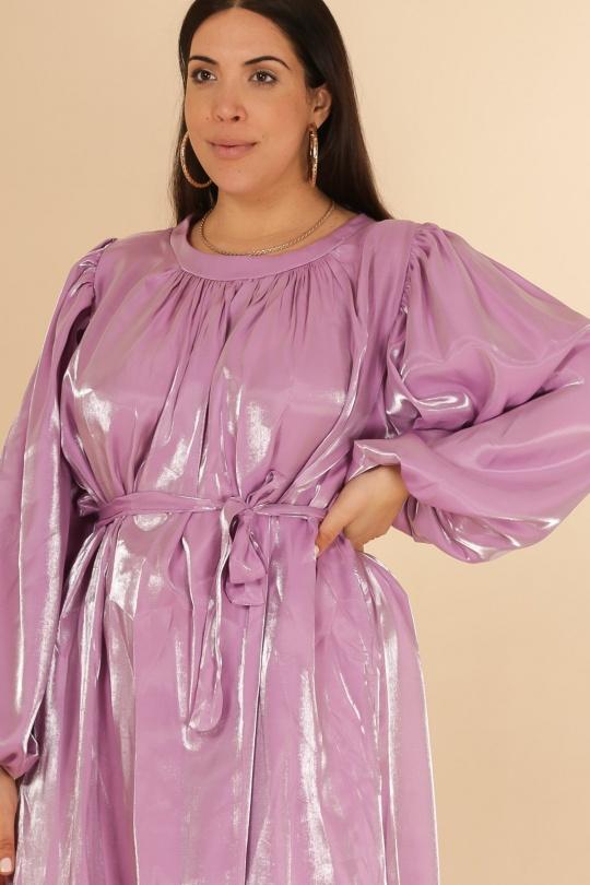 Abaya Femme Violet J JEANS AB195 Efashion Paris