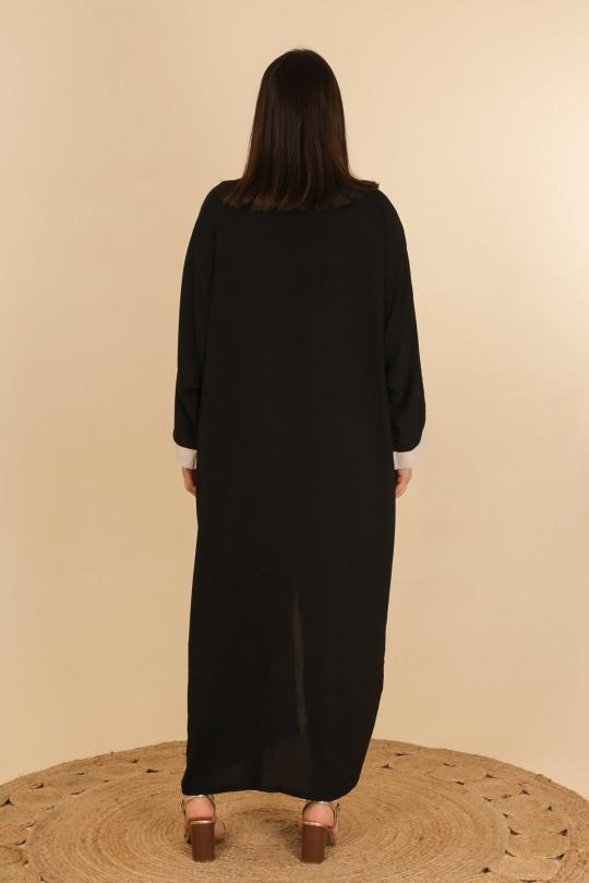 Abaya Femme Bleu J JEANS AB196 Efashion Paris