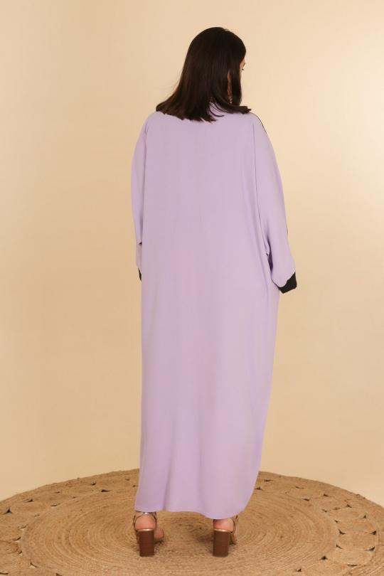 Abaya Femme Bleu J JEANS AB196 Efashion Paris