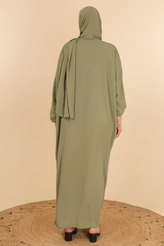Abaya Femme Beige J JEANS AB197 Efashion Paris