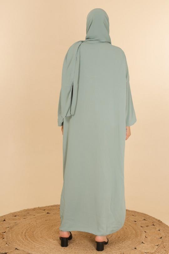 Abaya Femme Beige J JEANS AB197 Efashion Paris