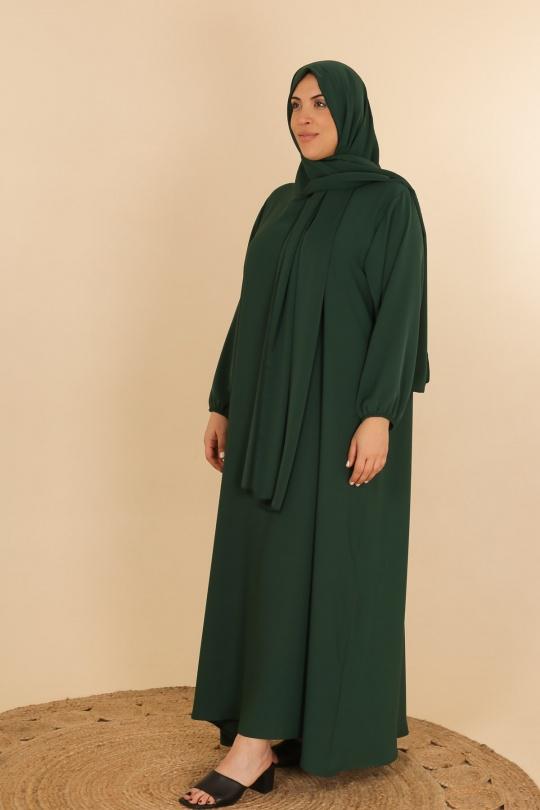 Abaya Femme Beige J JEANS AB197 Efashion Paris