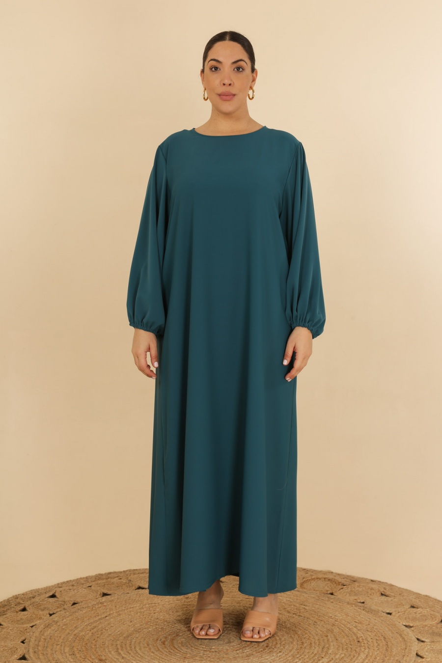 Abaya Femme Blanc J JEANS AB192 #c Efashion Paris