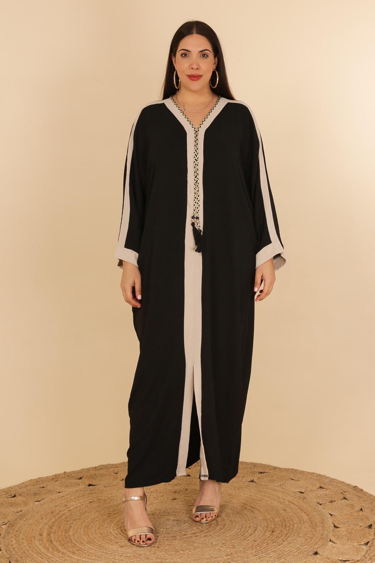 Abaya Femme Bleu J JEANS AB196 #c Efashion Paris