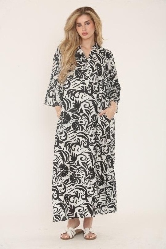 Robes longues Femme Couleurs mélangées SUMEL 1266 Efashion Paris