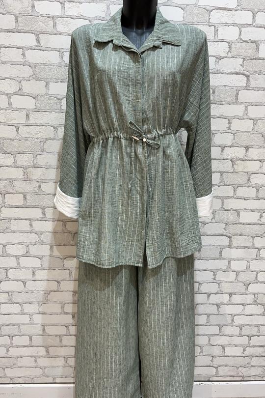 Ensembles Femme Kaki MY STYLE 1959 Efashion Paris