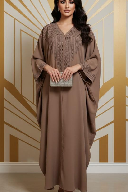 Maxi dresses Women Taupe MY STYLE 186 Efashion Paris