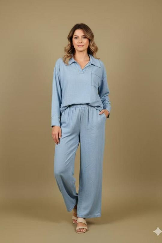 Sets Women Light blue MY STYLE 11937 Efashion Paris