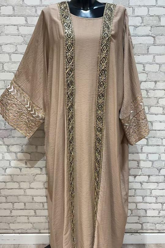 Abaya Femme Blanc MY STYLE 285 Efashion Paris