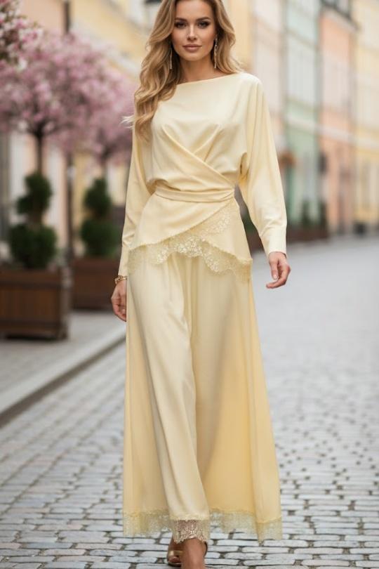 Ensembles Femme Jaune MY STYLE M60936 Efashion Paris