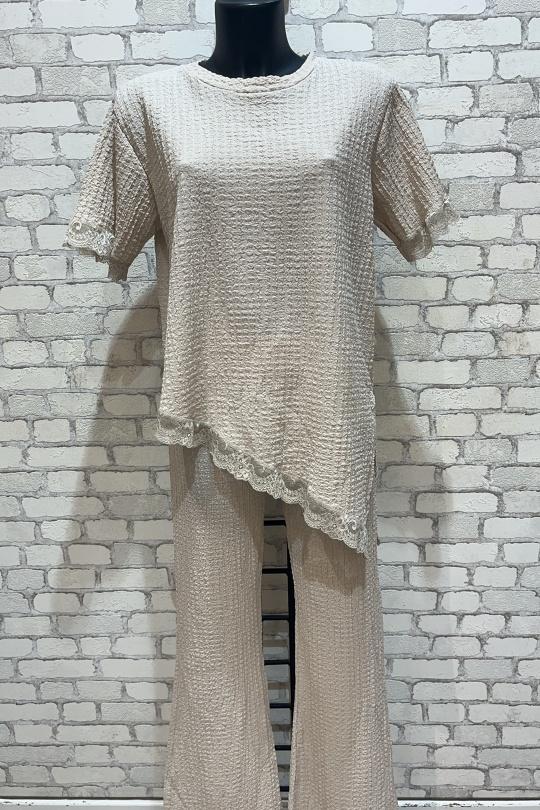 Sets Women Beige MY STYLE 26846 Efashion Paris