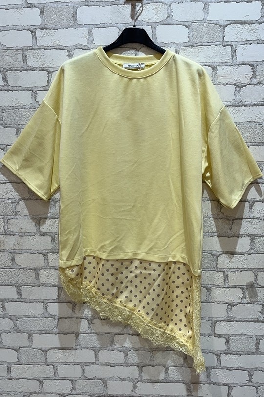 T-shirts Femme Bleu MY STYLE M60638 Efashion Paris