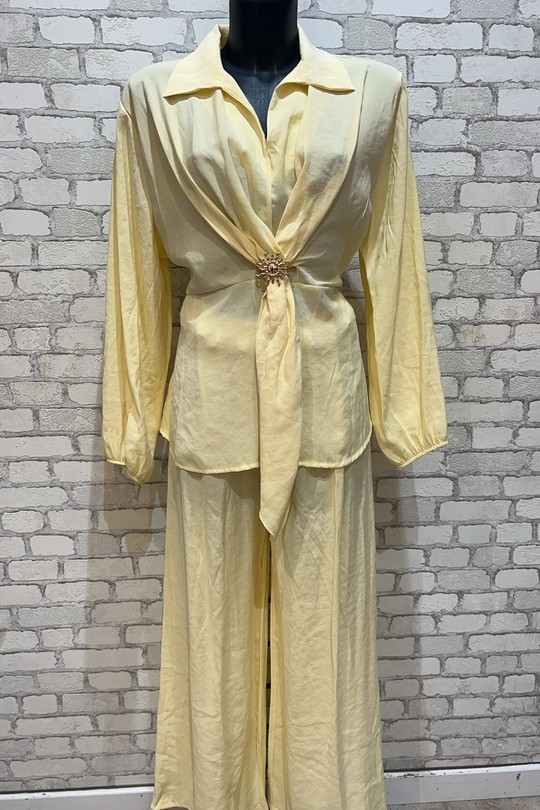 Ensembles Femme Jaune MY STYLE 10923 Efashion Paris