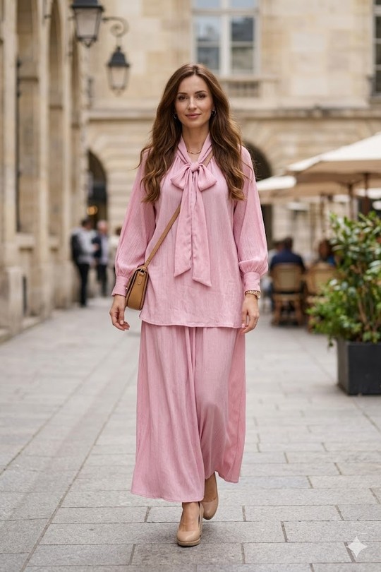 Ensembles Femme Rose MY STYLE M61361 Efashion Paris