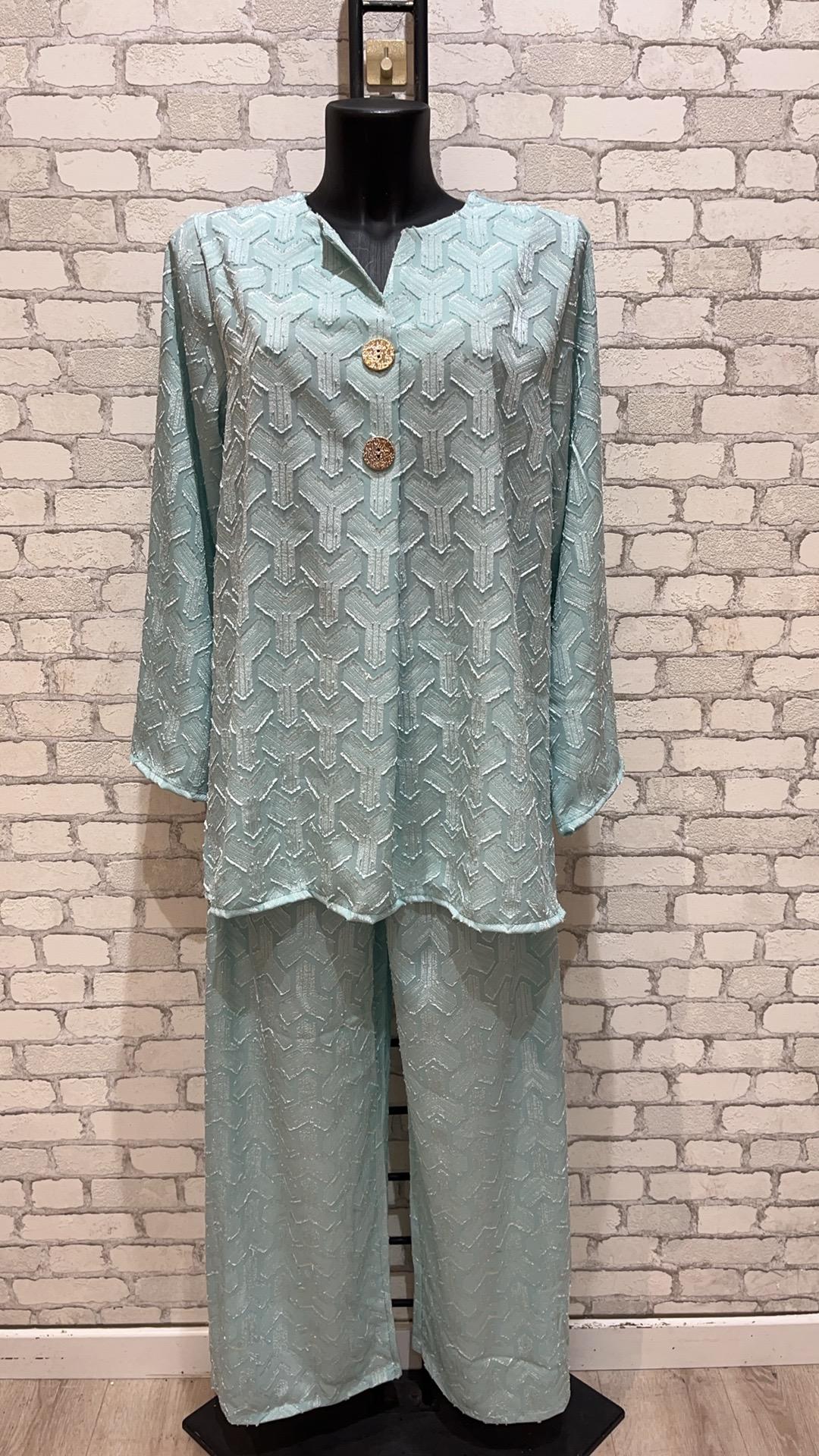 Ensembles Femme Vert clair MY STYLE 25310 #c Efashion Paris