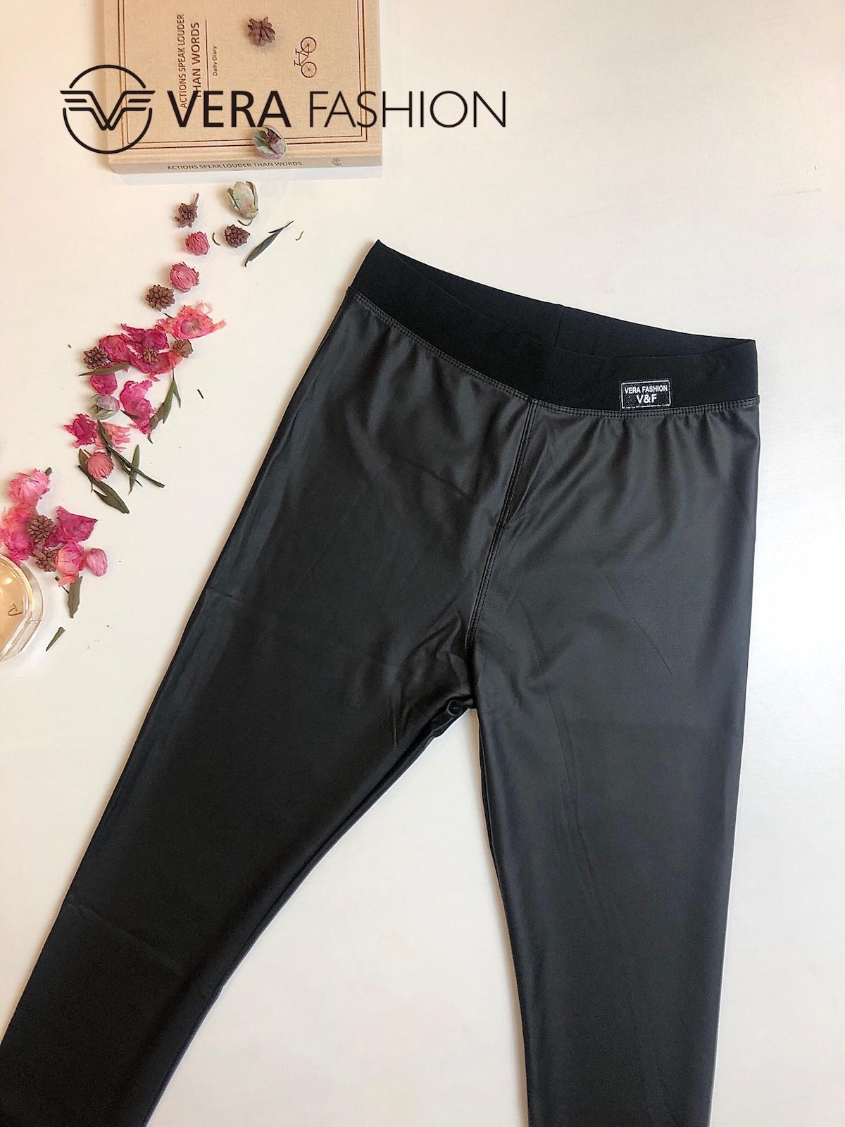 Leggings Women Black Vera Fashion 1842 #c Efashion Paris