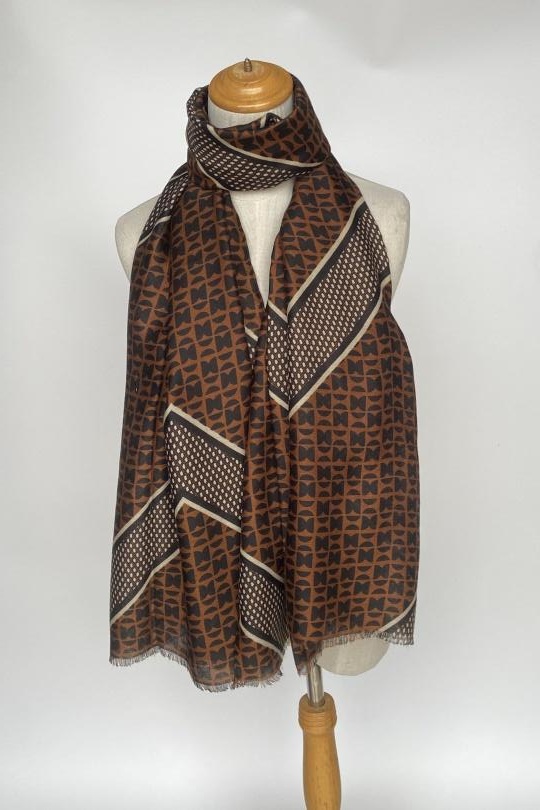 Écharpes Accessoires Camel Mac moda 1442 Efashion Paris