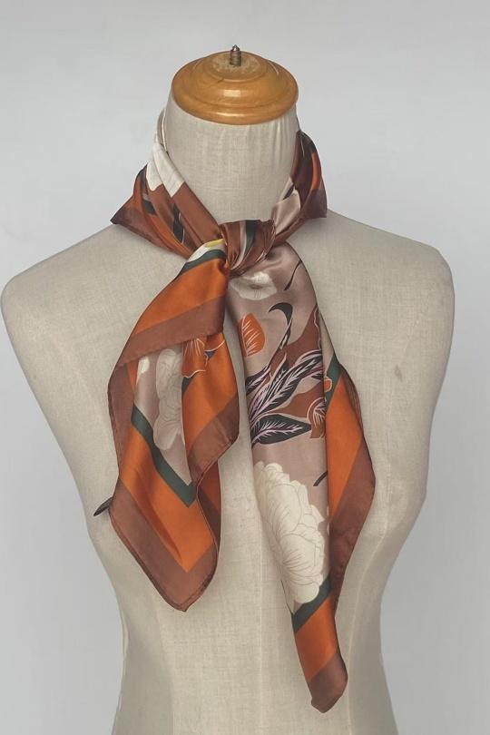 Foulards Accessories Brown Mac moda 38328-3 Efashion Paris
