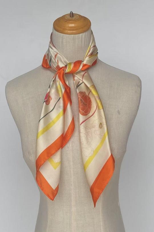 Foulards Accessories Brown Mac moda 38328-3 Efashion Paris