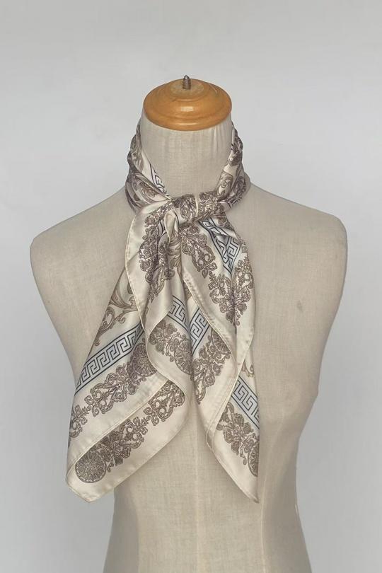 Foulards Accessories Cream Mac moda 38328-4 Efashion Paris