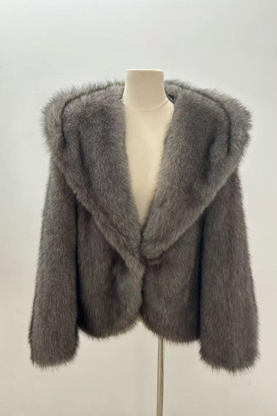 Abrigos Mujer Taupe Mac moda Y133 Efashion Paris