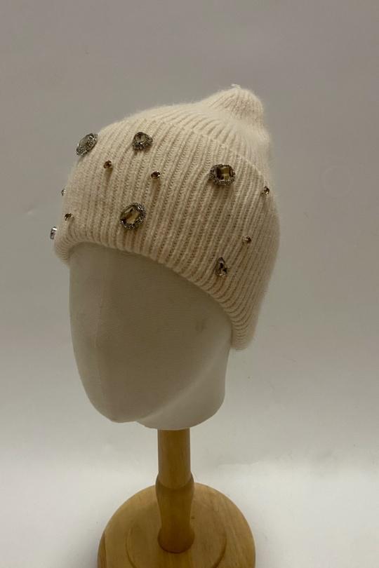 Bonnets Accessoires Beige Mac moda D373 Efashion Paris