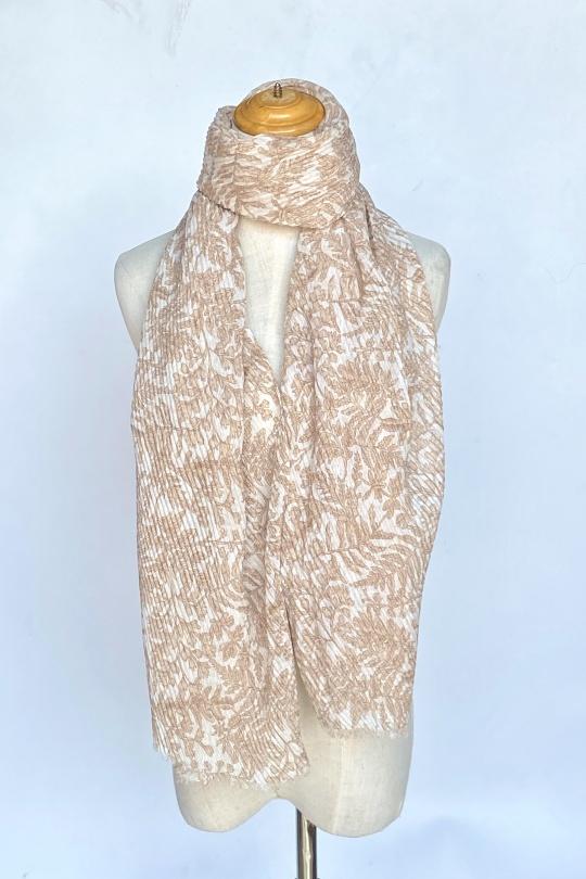 Écharpes Accessoires Taupe Mac moda 3302 Efashion Paris