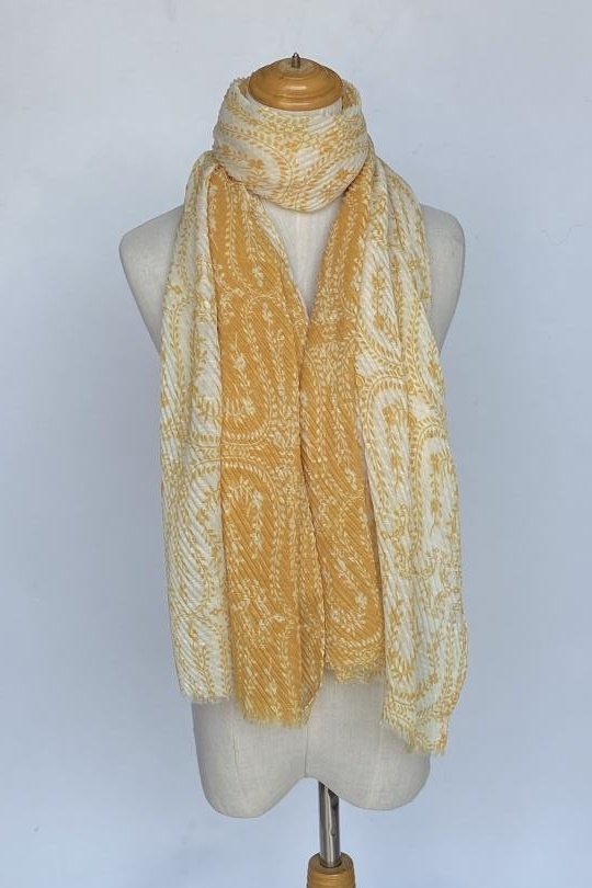 Écharpes Accessoires Bleu Mac moda 3303 Efashion Paris