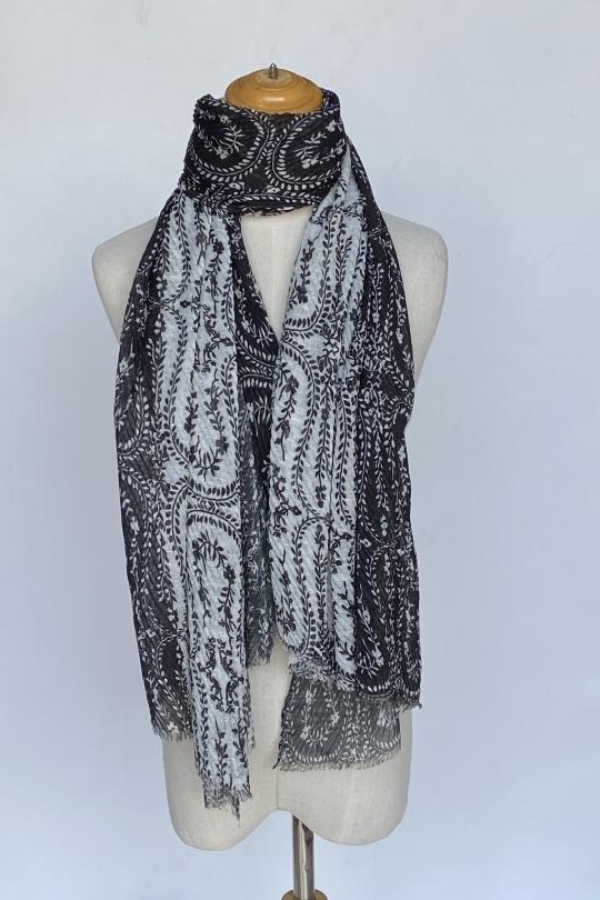 Écharpes Accessoires Bleu Mac moda 3303 Efashion Paris