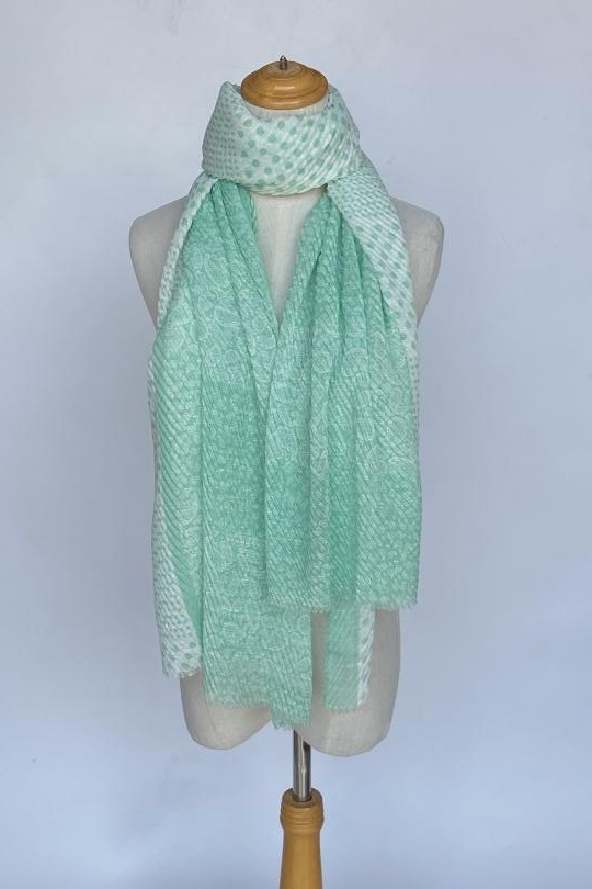 Écharpes Accessoires Bleu Mac moda 3304 Efashion Paris