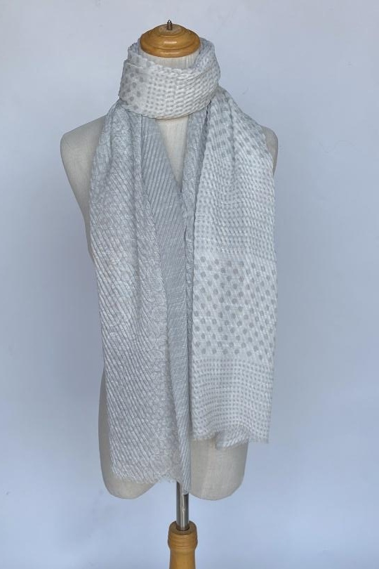 Écharpes Accessoires Bleu Mac moda 3304 Efashion Paris