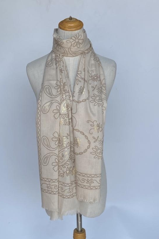 Écharpes Accessoires Jaune Mac moda 77442 Efashion Paris