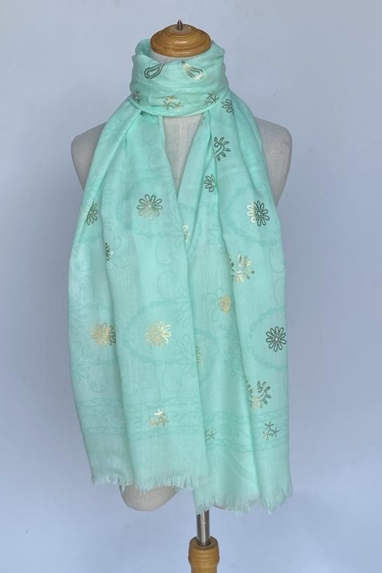 Écharpes Accessoires Jaune Mac moda 77442 Efashion Paris