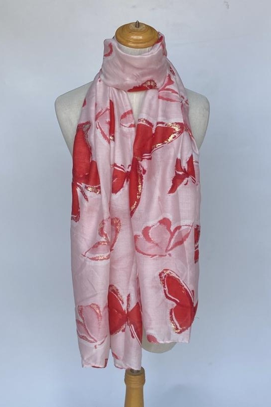 Écharpes Accessoires Rose Mac moda 26205 Efashion Paris