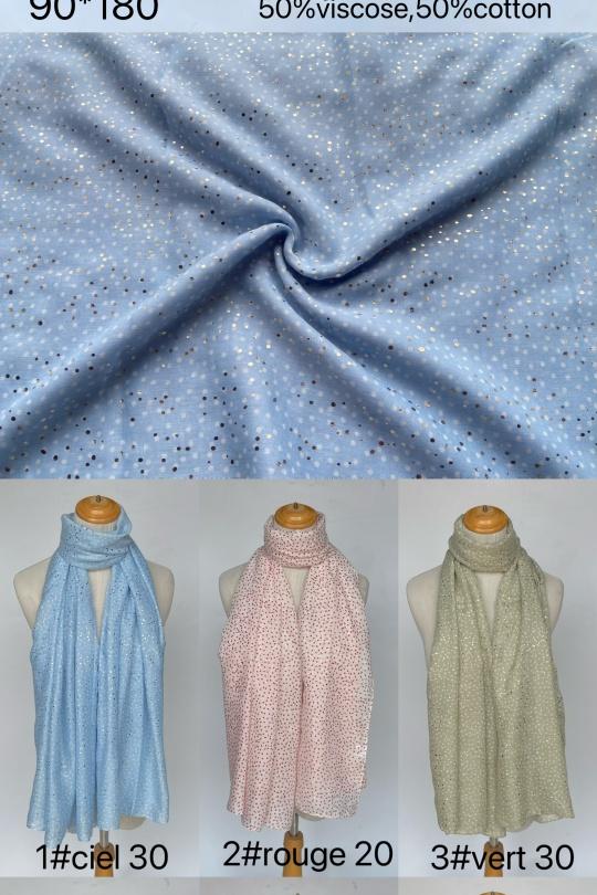 Écharpes Accessoires Rose Mac moda 26202 Efashion Paris