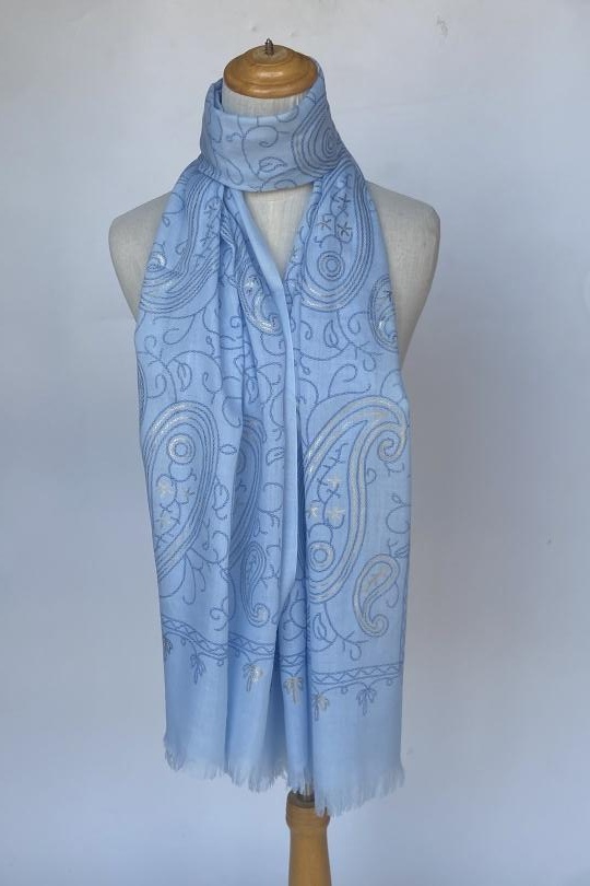 Écharpes Accessoires Ecru Mac moda 77441 Efashion Paris