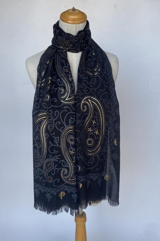 Écharpes Accessoires Ecru Mac moda 77441 Efashion Paris