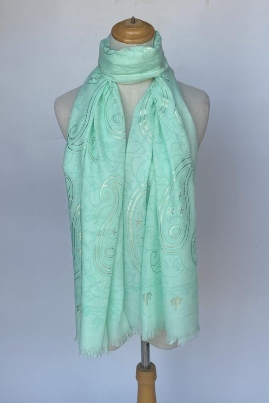 Écharpes Accessoires Ecru Mac moda 77441 Efashion Paris