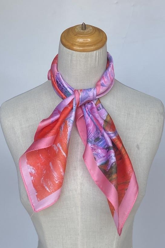 Foulards Accessoires Bleu Mac moda 38328-41 Efashion Paris