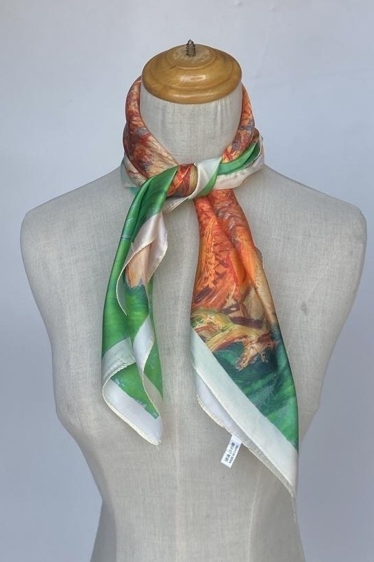 Foulards Accessoires Bleu Mac moda 38328-41 Efashion Paris