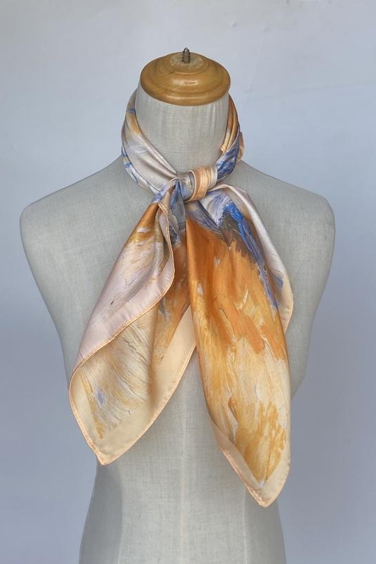 Foulards Accessoires Bleu Mac moda 38328-41 Efashion Paris