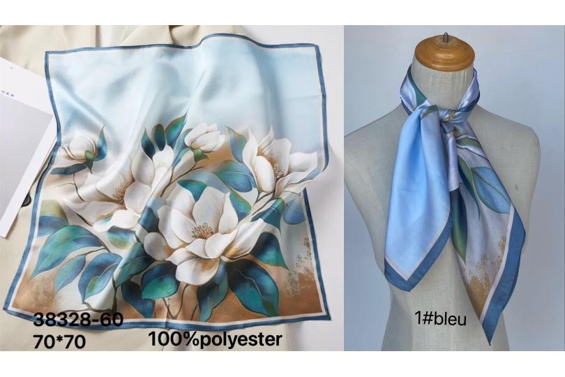 Foulards Accessoires Bleu Mac moda 38328-60 Efashion Paris