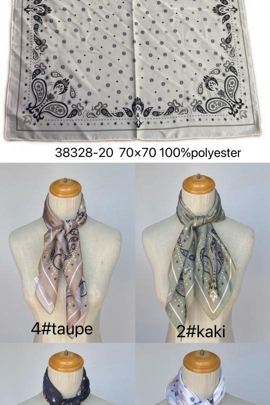 Foulards Accessoires Kaki Mac moda 38328-20 Efashion Paris
