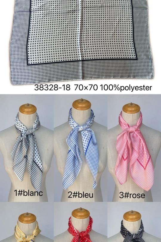 Foulards Accessoires Bleu Mac moda 38328-18 Efashion Paris