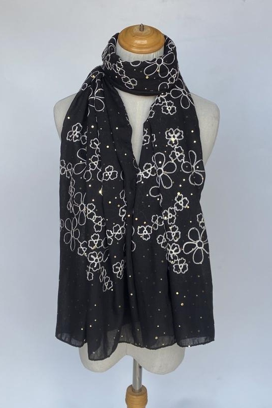 Écharpes Accessoires Blanc Mac moda 77440 Efashion Paris