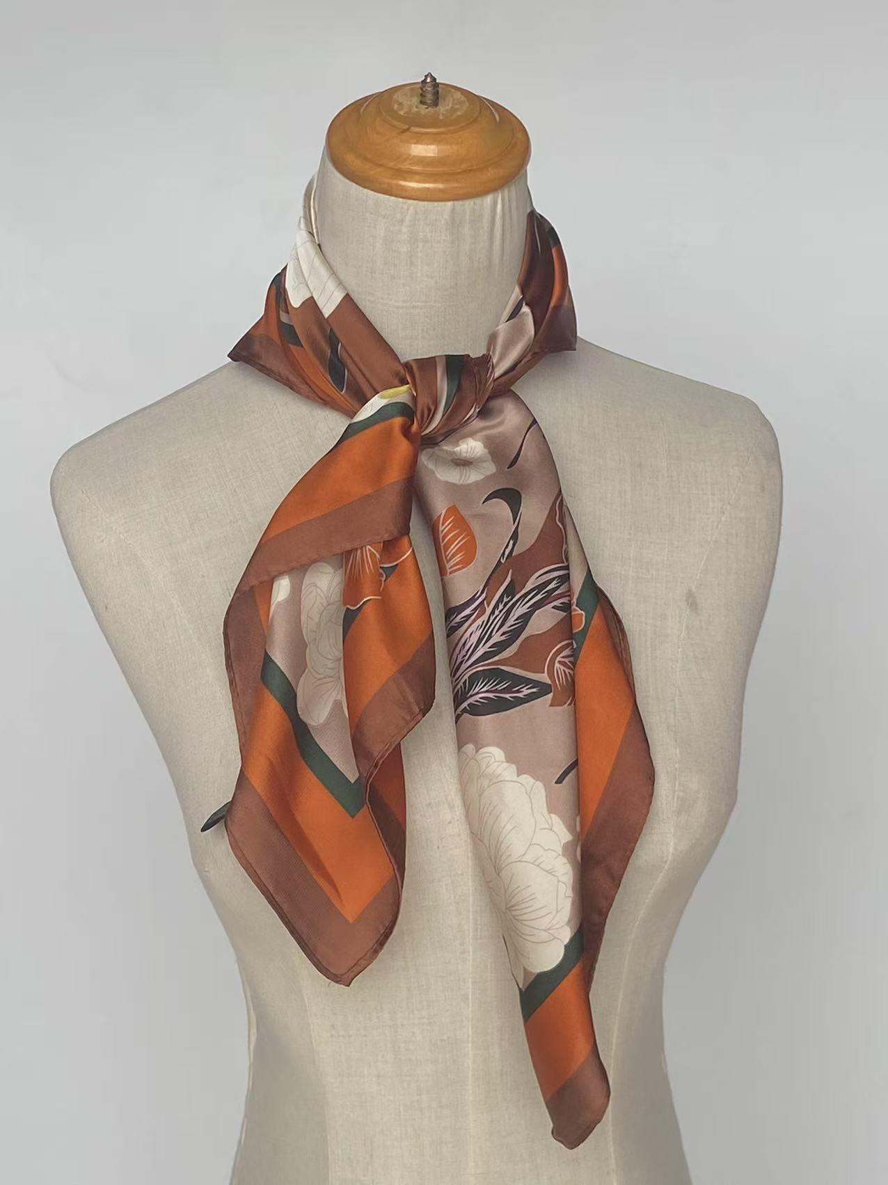 Foulards Accessories Brown Mac moda 38328-3 #c Efashion Paris
