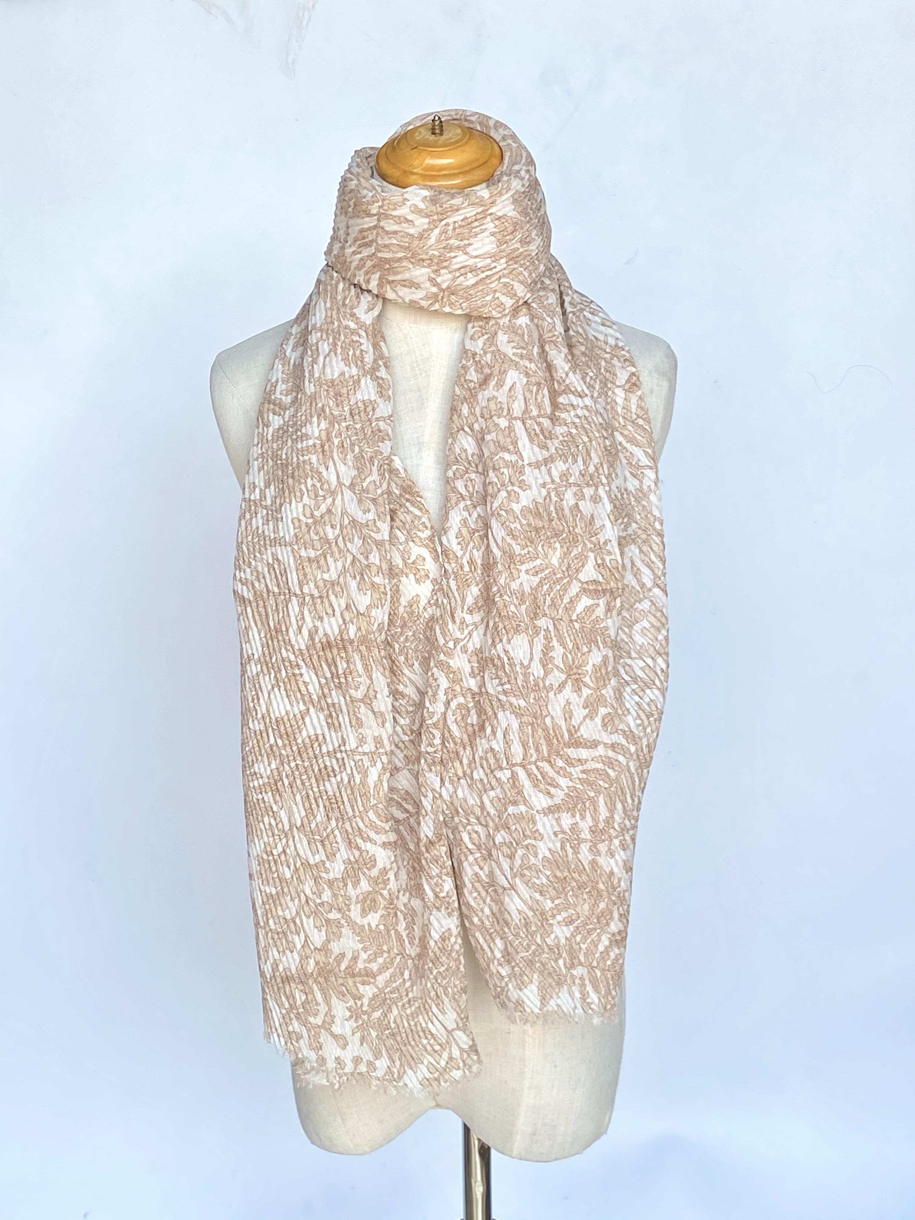 Écharpes Accessoires Taupe Mac moda 3302 #c Efashion Paris